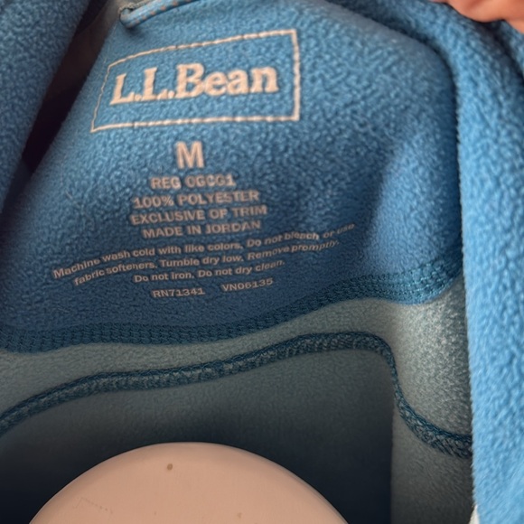 WOMEN’s LL BEAN POLARTEC ZIP JACKET SIZE MEDIUM - Picture 6 of 6